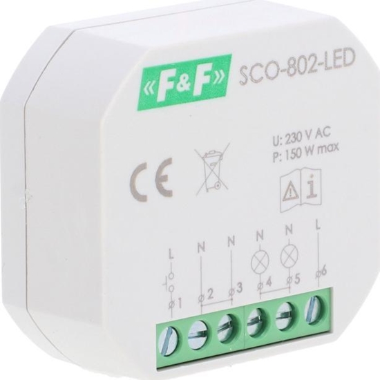 Изображение F&F Ściemniacz oświetlenia SCO-802-LED