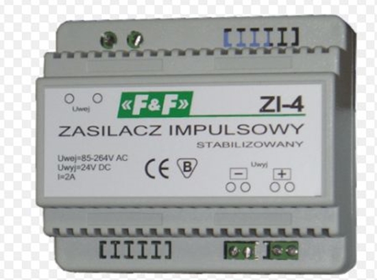 Picture of F&F Zasilacz impulsowy 230VAC/12VDC 50W 4A (ZI-2)