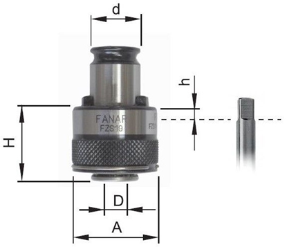 Picture of Fanar Zabierak FZS31/M24 D18-DIN (R-FZS31)