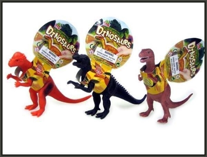 Изображение Figurka Hipo Dinozaur z głosem 25cm mix kolorów i wzorów HIPO cena za 1 sztukę