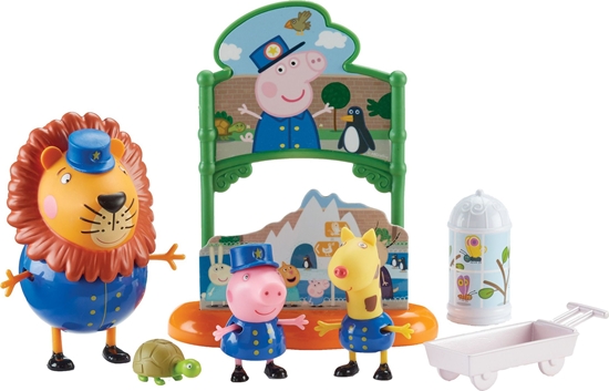 Изображение Figurka Tm Toys Świnka Peppa - W zoo (TM 07173)