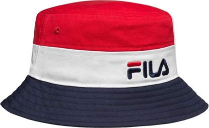 Изображение Fila Fila Blocked Bucket Hat 686109-G06 czerwone One size