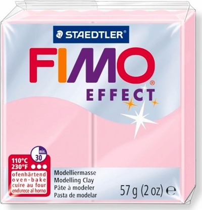 Attēls no Fimo Masa plastyczna termoutwardzalna Effect różowy pastelowy 57g