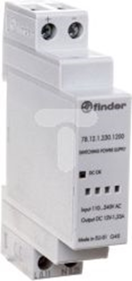 Picture of Finder Zasilacz impulsowy modułowy 12W 12V DC 110-240V