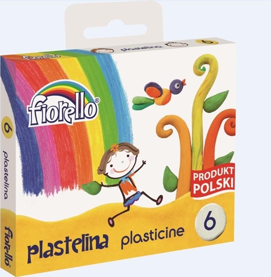 Изображение Fiorello Plastelina 6 kolorów