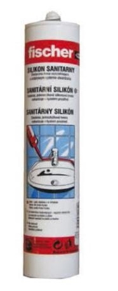 Изображение Fischer Silikon sanitarny biały 300ml (79515)