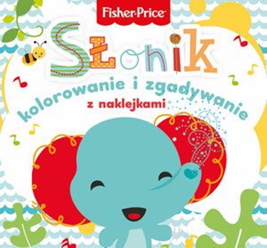 Изображение Fisher Price Kolorowanka podłogowa. Słonik (231685)