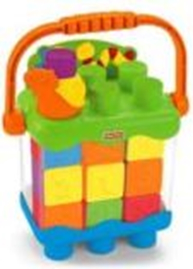 Изображение Fisher Price Wiaderko Z Wesołymi Klockami (Fp0348)