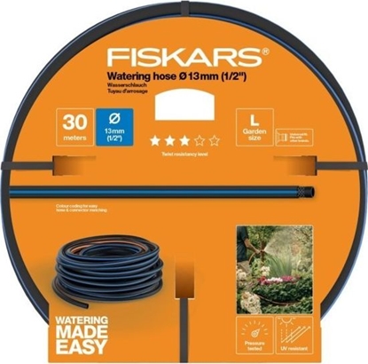 Изображение Fiskars wąż ogrodowy Q3, 13mm x 1/2'' 30 m (1027103)