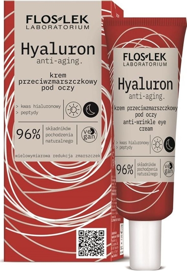 Изображение FLOSLEK Floslek Hyaluron Krem przeciwzmarszczkowy pod oczy 30ml