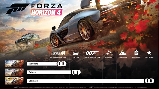 Изображение Forza Horizon 4 edycja Ultimate Xbox One, wersja cyfrowa