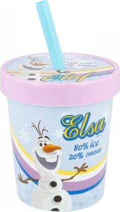 Изображение Frozen Frozen Kubek do lodów ze słomką 560 ml