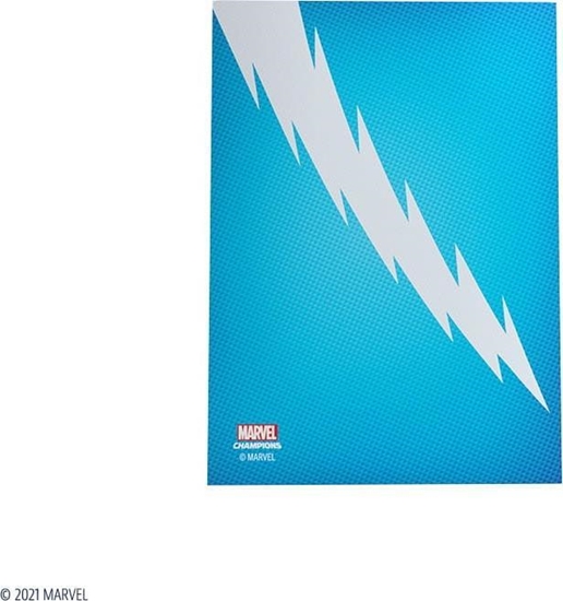 Picture of Gamegenic Gamegenic: Marvel Champions Art Sleeves (66 mm x 91 mm) Quicksilver 50+1 szt.