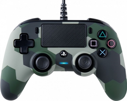 Attēls no Pad Nacon Camo Wired Compact (PS4OFCPADCAMGREEN)