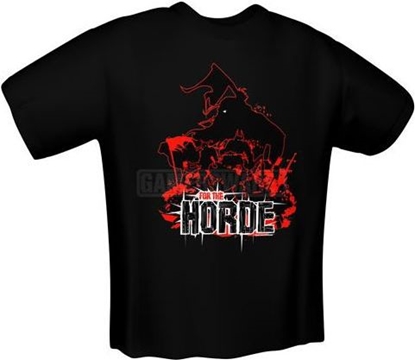 Attēls no GamersWear FOR THE HORDE T-Shirt czarna (M) ( 5138-M )
