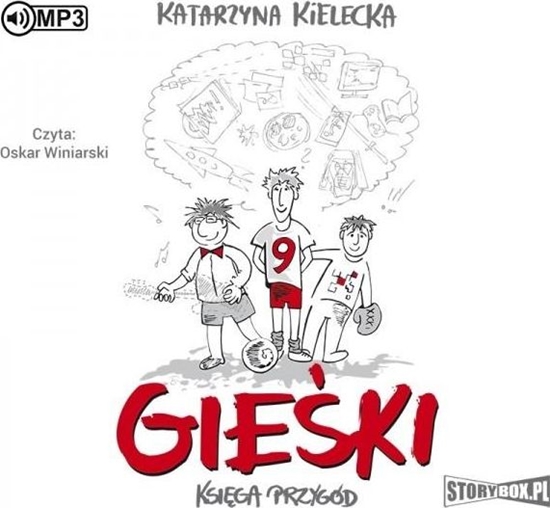 Picture of Gieśki. Księga przygód Audiobook