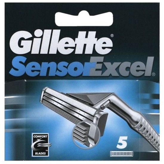 Picture of Gillette Sensor Excel wymienne ostrza do maszynki do golenia 5szt