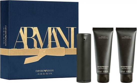 Изображение Giorgio Armani Zestaw Giorgio Armani Emporio Homme woda toaletowa spray 50ml + żel 2x75ml