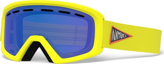 Picture of Giro Gogle Rev Namuk Yellow (Szyba Grey Cobalt 10% S3) (GR-7105433)