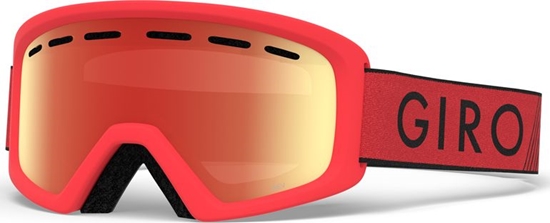 Picture of Giro Gogle Rev Red Black Zoom (Szyba Amber Scarlet 41% S2) (GR-7094700)