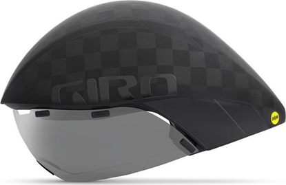 Attēls no Giro Kask czasowy GIRO AEROHEAD ULTIMATE INTEGRATED MIPS matte black gloss black roz. S (51-55 cm)