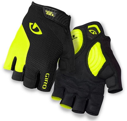 Attēls no Giro Rękawiczki rowerowe Strade Dure SG black highlight yellow r. M (GR-7059113)