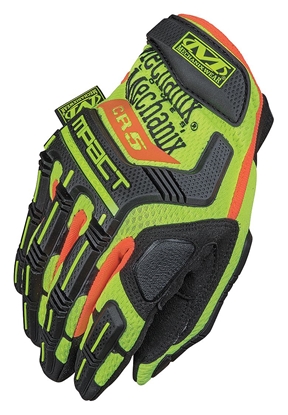 Attēls no Mechanix Wear Mechanix Wear Rękawice Hi-Viz M-Pact E5 Żółte L