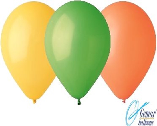 Изображение GoDan BALON G90 PASTEL 10 ROZNOKOLOROWE 100 SZT.