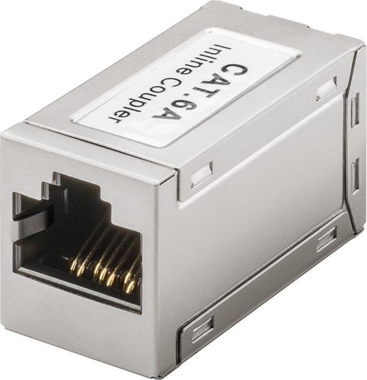 Picture of Goobay Adapter przelotka RJ45/RJ45 kat.6A ekranowany (72499)