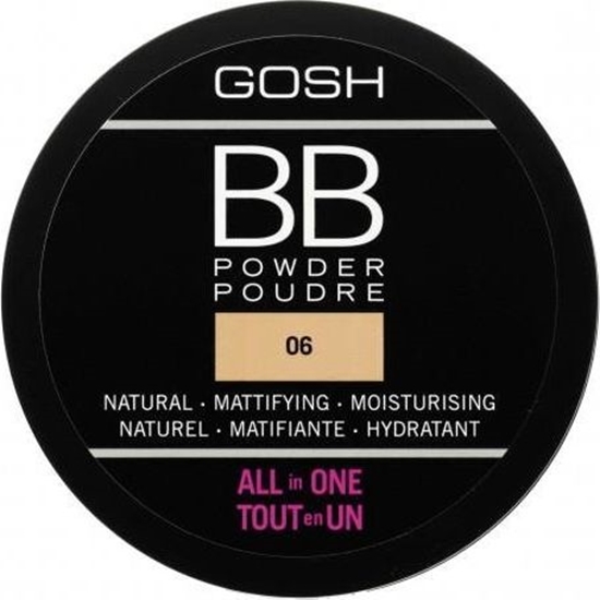 Изображение Gosh BB Puder prasowany 06 Warm Beige 6.5g