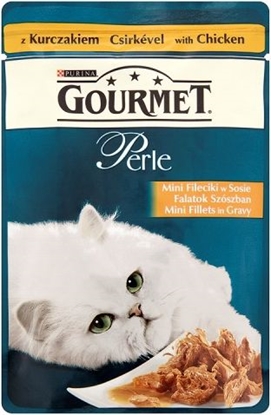 Attēls no Gourmet Perle Mini fileciki w sosie z kurczakiem 85g