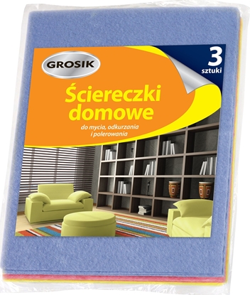 Attēls no Grosik Grosik Ścierki domowe 3szt