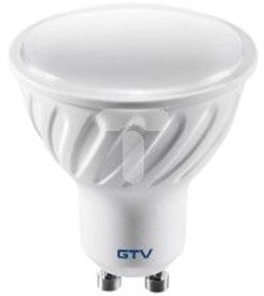 Picture of GTV Żarówka LED smd 2835 neutralna biała GU10 6W AC 220-240V 50-60Hz kąt świecenia 120st. 440lm 52mA (LD-PC6010-40)