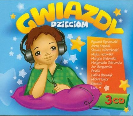 Изображение Gwiazdy dzieciom 2 - niebieskie 3CD