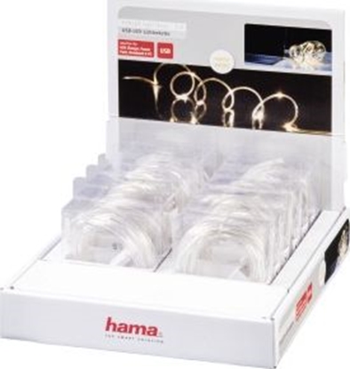 Picture of Hama ŁAŃCUCH LED USB, BIAŁY 3M, DISPLAY