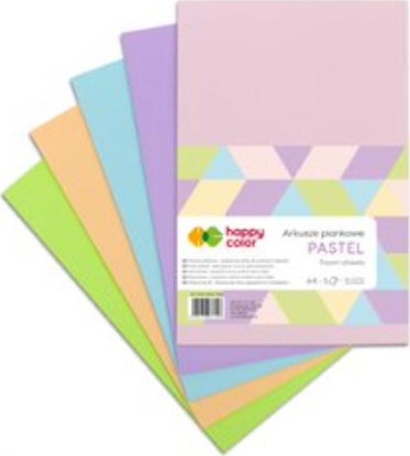 Изображение Happy Color Arkusze piankowe A4/5K Pastel 5 kolor. HAPPY COLOR