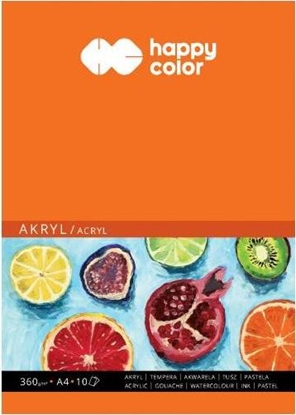 Изображение Happy Color Blok do malowania A4 10k biały