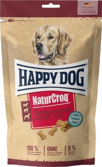 Picture of Happy Dog NaturCroq Mini Bones, indyk, ciastka dla małych ras, 700g