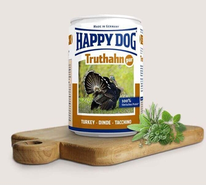 Изображение Happy Dog PUSZKA dla psa - INDYK (Truthahn Pur) 400g