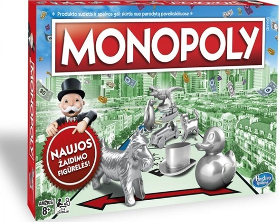 Изображение Stalo žaidimas HASBRO „Monopolis“ (LT)