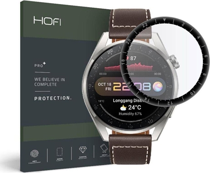 Изображение Hofi Glass SZKŁO HYBRYDOWE HOFI HYBRID GLASS HUAWEI WATCH 3 PRO 48MM BLACK