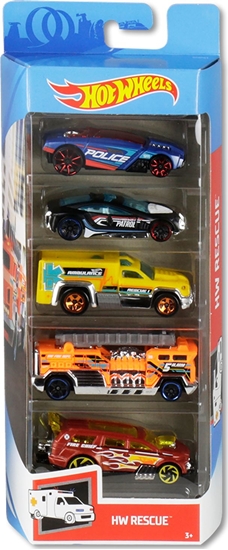 Изображение Hot Wheels HOT WHEELS PIĘCIOPAK - 1806