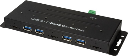 Picture of HUB USB LogiLink 3x USB-C  + 4x USB-A 3.2 Gen1 (UA0319)