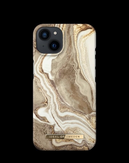 Picture of iDeal Of Sweden IDEAL OF SWEDEN IDFCGM19-I2161-164 IPHONE 13 CASE GOLDEN SAND MARBLE