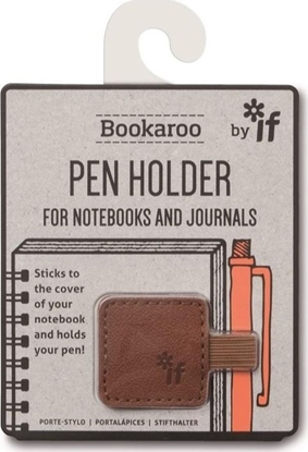 Attēls no IF Bookaroo Pen Holder Uchwyt na długopis brązowy