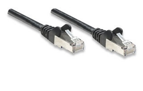 Изображение Intellinet 320429-5P networking cable Black 10 m Cat5e SF/UTP (S-FTP)