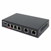 Picture of Intellinet 561686 network switch Fast Ethernet (10/100) Power over Ethernet (PoE) Black