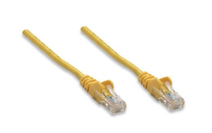 Picture of Intellinet Cat6 UTP 10.0m 5 Pack networking cable Yellow 10 m U/UTP (UTP)