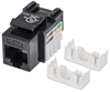 Picture of Intellinet Keystone Jack, Cat5e, UTP, Punch-down, Black