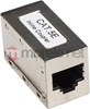 Picture of Intellinet Inline Coupler, Cat5e, FTP, Modular, 8P8C Female to 8P8C Female, Silver